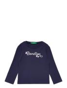 T-Shirt L/S United Colors Of Benetton Navy