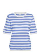 Kalizza Striped Knit Kaffe Blue