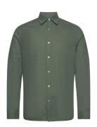 Linowbbgiil Ls Shirt Bruuns Bazaar Green