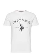 Uspa T-Shirt Archibald Men U.S. Polo Assn. White