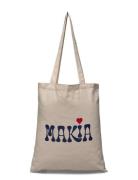 Sweetheart Tote Bag Makia Beige