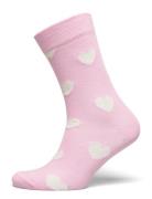 Heart Sock Happy Socks Pink
