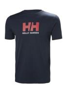 Hh Logo T-Shirt Helly Hansen Blue