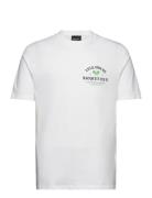 Racquet Club Graphic T-Shirt Lyle & Scott White