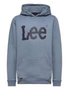 Wobbly Graphic Bb Oth Hoodie Lee Jeans Blue