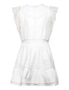 Takala Embroidery Dress The New White