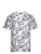 Onsperry Life Reg Leaf Aop Ss Tee Noos ONLY & SONS White