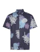 Hawaiian Shirt Superdry Blue