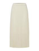 Slfalexis Mw Midi Skirt B Noos Selected Femme Cream
