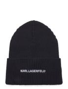K/Essential Beanie Karl Lagerfeld Black
