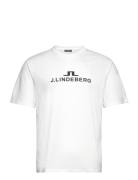 M Logo T-Shirt J. Lindeberg White