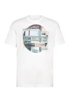Photoprint T-Shirt Tom Tailor White