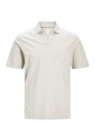 Jjesummer Linen Polo Ss Ln Jack & J S Cream