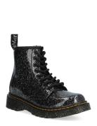 1460 J Black Cosmic Glitter Dr. Martens Black