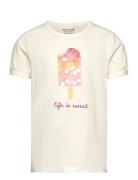 T-Shirt Ss Minymo Cream