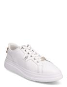 Pointy Court Sneaker Hardware Tommy Hilfiger White