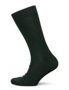 Forest Green Ribbed Socks AN IVY Green