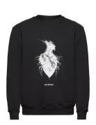 Heart Monster Regular Crewneck HAN Kjøbenhavn Black