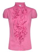 Tillisz Ss Shirt Saint Tropez Pink