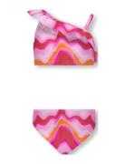 Koglaura Shoulder Bikini Set Acc Kids Only Pink