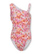 Kogtikka Cut Out Swimsuit Acc Kids Only Pink