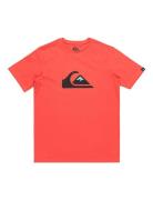 Comp Logo Ss Yth Quiksilver Red