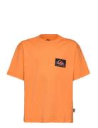 Back Flash Ss Youth Quiksilver Orange