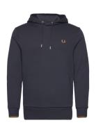 Tipped Hooded Sweatsh Fred Perry Navy