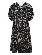 Kcami Tunic Printed Kaffe Curve Black