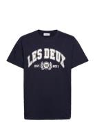 University T-Shirt Les Deux Navy