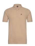 Mens Knitted Shirt Colmar Beige