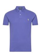 Slim Fit Mesh Polo Shirt Polo Ralph Lauren Blue