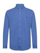 Featherweight Mesh Shirt Polo Ralph Lauren Blue