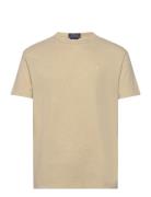 Classic Fit Jersey Crewneck T-Shirt Polo Ralph Lauren Beige