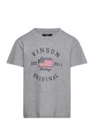 Korbin Reg Sj Vin J Tee VINSON Grey