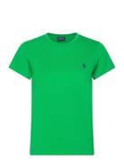 Cotton Jersey Crewneck Tee Polo Ralph Lauren Green