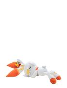 Pokemon Sleeping Plush Scorbunny Proxy White