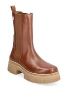 Essential Leather Chelsea Boot Tommy Hilfiger Brown