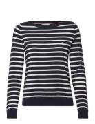 Co Jersey Stitch Boat-Nk Sweater Tommy Hilfiger Black