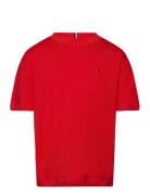 Essential Tee S/S Tommy Hilfiger Red