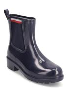 Corporate Elastic Rainboot Tommy Hilfiger Blue