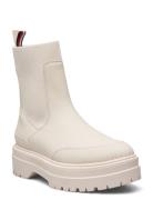 Feminine Rubberized Thermo Boot Tommy Hilfiger Cream