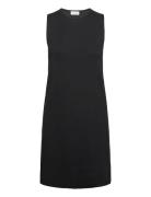 Extra Fine Wool Shift Dress Calvin Klein Black