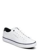 Th Hi Vulc Core Low Leather Tommy Hilfiger White