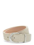 Round Buckle Belt 2.5 Epi Mono Calvin Klein Cream