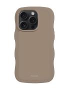 Wavy Case Iph 15 Pro Holdit Brown