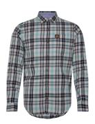 L/S Cotton Lumberjack Shirt Superdry Blue