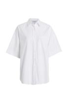 Over Ss Cotton Shirt Calvin Klein White