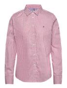 Gingham Regular Ls Shirt Tommy Hilfiger Red