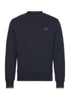 Crew Neck Sweatshirt Fred Perry Navy